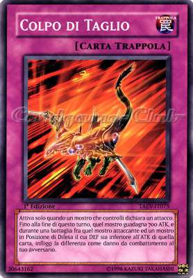 TAEV-IT075 Colpo di Taglio comune 1a Edizione (IT) -NEAR MINT-