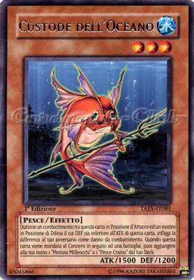 TAEV-IT081 Custode dell'Oceano rara 1a Edizione (IT)  -GOOD-