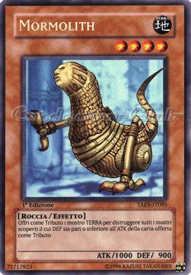 TAEV-IT085 Mormolith rara segreta 1a Edizione (IT)  -GOOD-