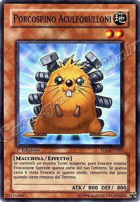 TDGS-IT003 Porcospino Aculeobulloni comune 1a Edizione (IT) -NEAR MINT-