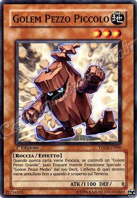 TDGS-IT006 Golem Pezzo Piccolo comune 1a Edizione (IT)  -GOOD-