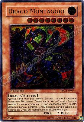 TDGS-IT014 Drago Montaggio rara ultimate 1a Edizione (IT) -NEAR MINT-