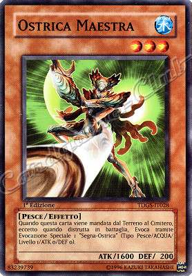 TDGS-IT028 Ostrica Maestra comune 1a Edizione (IT) -NEAR MINT-