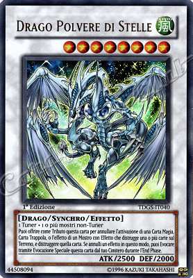 TDGS-IT040 Drago Polvere di Stelle ultra rara 1a Edizione (IT) -NEAR MINT-