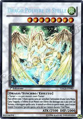 TDGS-IT040 Drago Polvere di Stelle rara ghost 1a Edizione (IT) -NEAR MINT-