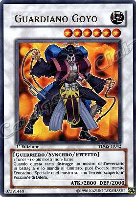 TDGS-IT042 Guardiano Goyo ultra rara 1a Edizione (IT) -NEAR MINT-