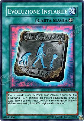 TDGS-IT060 Evoluzione Instabile super rara 1a Edizione (IT) -NEAR MINT-