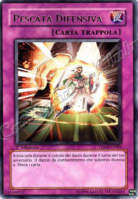 TDGS-IT065 Pescata Difensiva rara 1a Edizione (IT)  -PLAYED-
