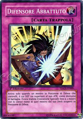 TDGS-IT069 Difensore Abbattuto super rara 1a Edizione (IT) -NEAR MINT-