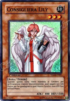 TDGS-IT081 Consigliera Lily super rara 1a Edizione (IT) -PLAYED-