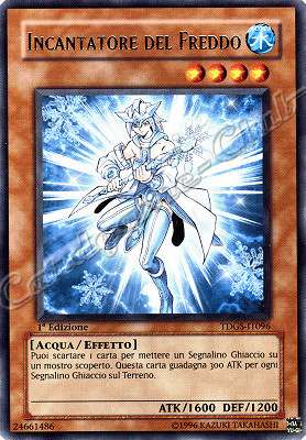 TDGS-IT096 Incantatore del Freddo rara 1a Edizione (IT) -NEAR MINT-