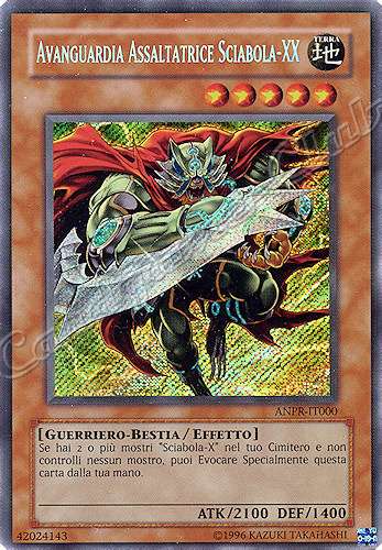 ANPR-IT000 Avanguardia Assaltatrice Sciabola-XX rara segreta Unlimited (IT) -NEAR MINT-