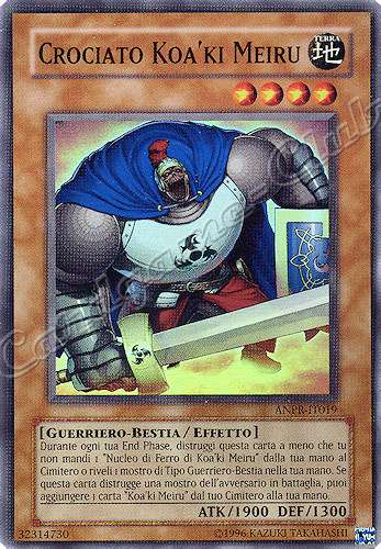 ANPR-IT019 Crociato Koa'ki Meiru super rara Unlimited (IT) -NEAR MINT-
