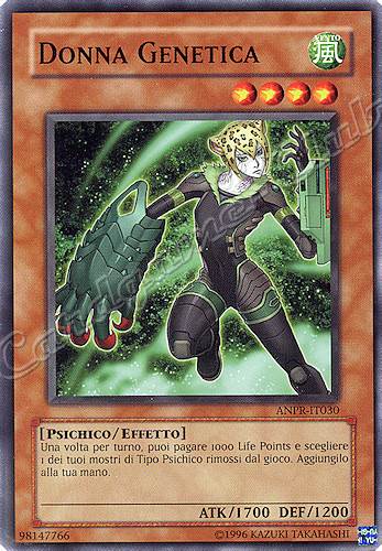ANPR-IT030 Donna Genetica comune Unlimited (IT) -NEAR MINT-