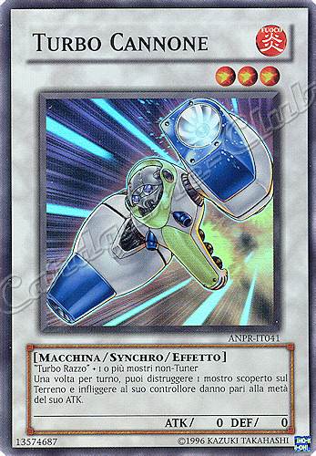 ANPR-IT041 Turbo Cannone super rara Unlimited (IT) -NEAR MINT-