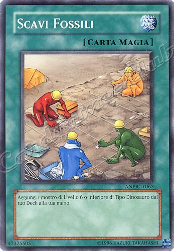 ANPR-IT062 Scavi Fossili comune Unlimited (IT) -NEAR MINT-