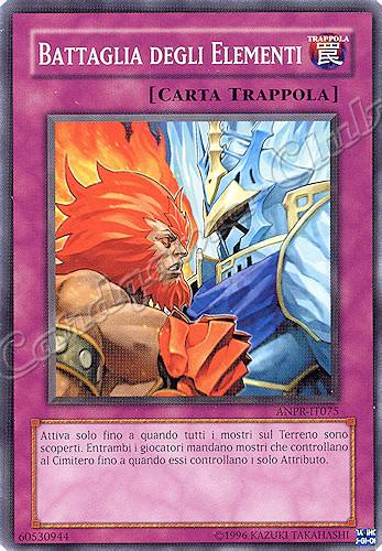 ANPR-IT075 Battaglia degli Elementi comune Unlimited (IT) -NEAR MINT-