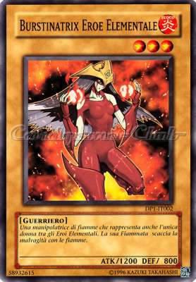 DP1-IT002 Burstinatrix Eroe Elementale comune Unlimited (IT) -NEAR MINT-