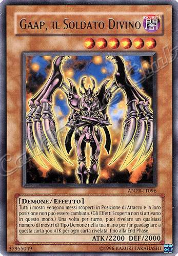 ANPR-IT096 Gaap, il Soldato Divino rara Unlimited (IT) -NEAR MINT-
