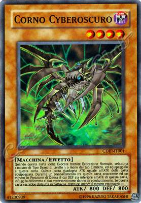 CDIP-IT001 Corno Cyberoscuro super rara Unlimited (IT) -NEAR MINT-