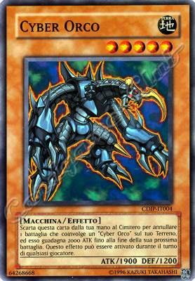 CDIP-IT004 Cyber Orco comune Unlimited (IT) -NEAR MINT-