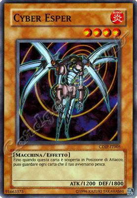 CDIP-IT005 Cyber Esper super rara Unlimited (IT) -NEAR MINT-