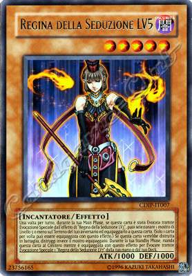 CDIP-IT007 Regina della Seduzione LV5 rara Unlimited (IT) -NEAR MINT-