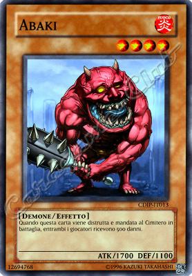 CDIP-IT013 Abaki comune Unlimited (IT) -NEAR MINT-