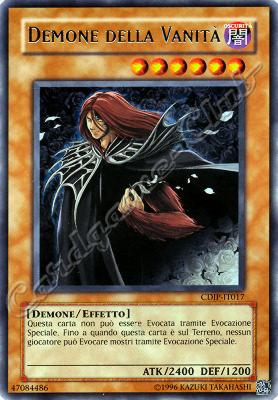 CDIP-IT017 Demone della Vanita' rara Unlimited (IT) -NEAR MINT-