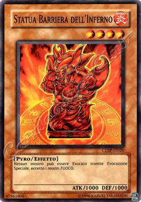 CDIP-IT020 Statua Barriera dell'Inferno comune Unlimited (IT) -NEAR MINT-