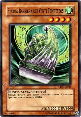 CDIP-IT021 Statua Barriera dei Venti Tempestosi comune Unlimited (IT) -NEAR MINT-