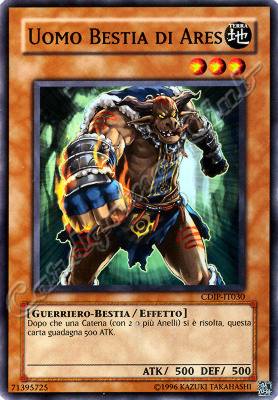 CDIP-IT030 Uomo Bestia di Ares comune Unlimited (IT) -NEAR MINT-