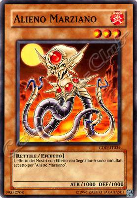CDIP-IT034 Alieno Marziano comune Unlimited (IT) -NEAR MINT-