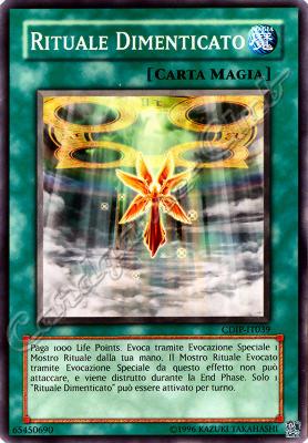 CDIP-IT039 Rituale Dimenticato comune Unlimited (IT) -NEAR MINT-