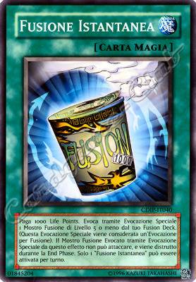 CDIP-IT040 Fusione Istantanea comune Unlimited (IT) -NEAR MINT-