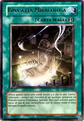 CDIP-IT044 Rinascita Miracolosa rara Unlimited (IT) -NEAR MINT-