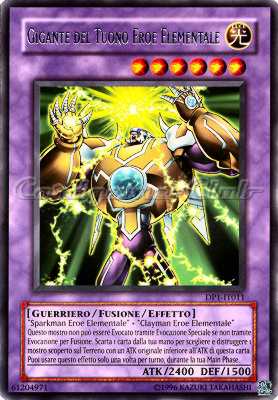 DP1-IT011 Gigante del Tuono Eroe Elementale rara Unlimited (IT) -NEAR MINT-