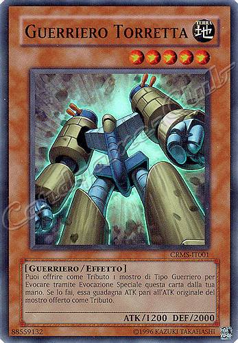 CRMS-IT001 Guerriero Torretta super rara Unlimited (IT) -NEAR MINT-