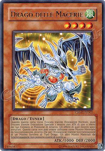 CRMS-IT002 Drago delle Macerie rara Unlimited (IT) -NEAR MINT-