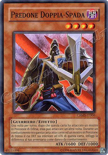 CRMS-IT006 Predone Doppia-Spada comune Unlimited (IT) -NEAR MINT-