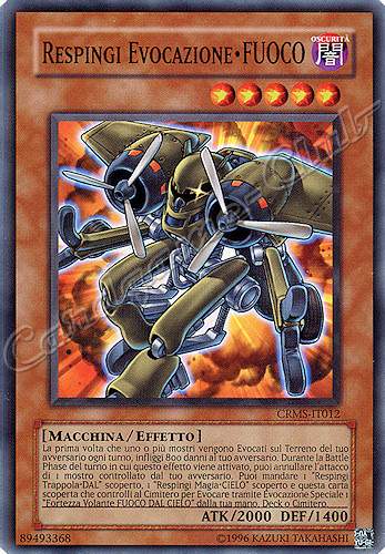 CRMS-IT012 Respingi Evocazione-FUOCO comune Unlimited (IT) -NEAR MINT-
