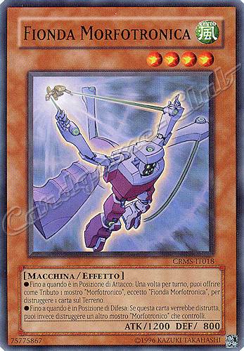 CRMS-IT018 Fionda Morfotronica comune Unlimited (IT) -NEAR MINT-