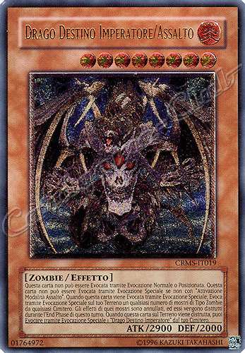 CRMS-IT019 Drago Destino Imperatore/Assalto rara ultimate Unlimited (IT) -GOOD-