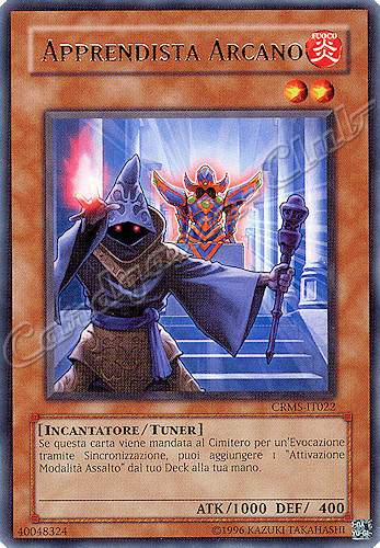 CRMS-IT022 Apprendista Arcano rara Unlimited (IT) -NEAR MINT-