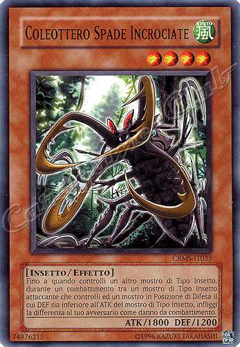 CRMS-IT035 Coleottero Spade Incrociate comune Unlimited (IT) -NEAR MINT-