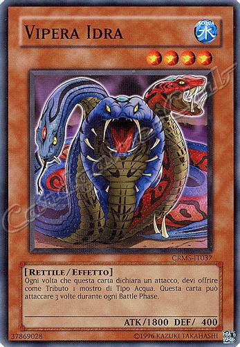 CRMS-IT037 Vipera Idra comune Unlimited (IT) -NEAR MINT-