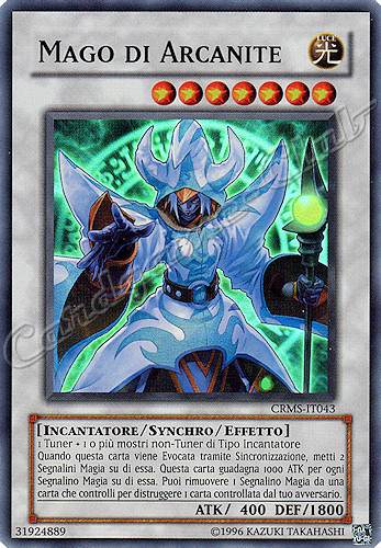 CRMS-IT043 Mago di Arcanite super rara Unlimited (IT) -NEAR MINT-