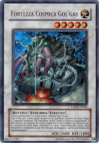CRMS-IT044 Fortezza Cosmica Gol'Gar ultra rara Unlimited (IT) -NEAR MINT-