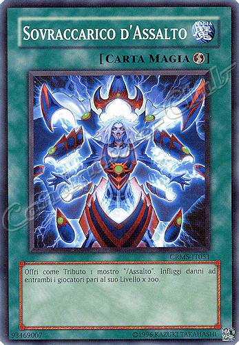 CRMS-IT051 Sovraccarico d'Assalto comune Unlimited (IT) -NEAR MINT-