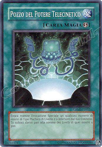 CRMS-IT055 Pozzo del Potere Telecinetico comune Unlimited (IT) -NEAR MINT-